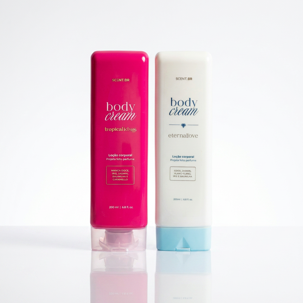 Kit Body Cream Tropical Kiss + Body Cream Eternal Love