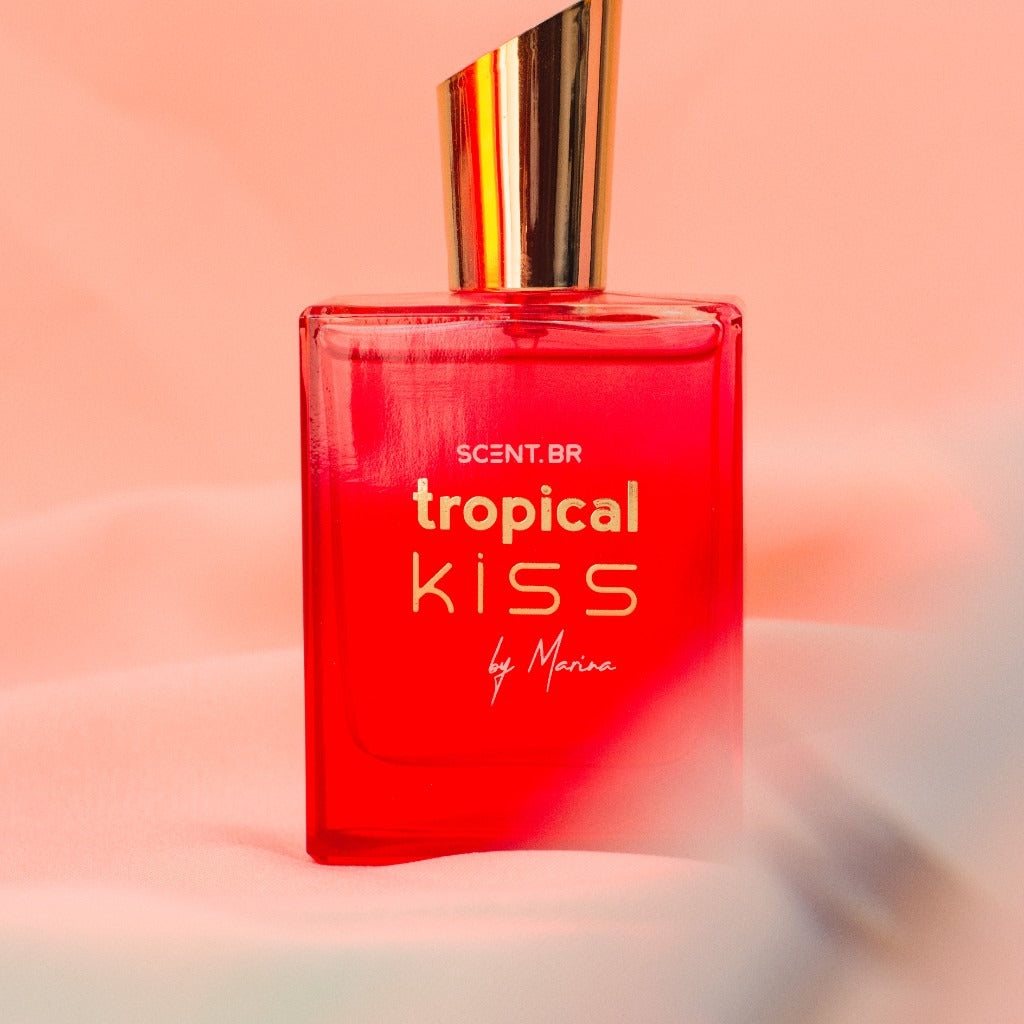 Kit Tropical Kiss + My Rose + Midnight + Brinde Body Cream Tropical Kiss